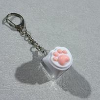Bread Keycap Stress Relief Clicker Keychain Mechanical Keyboard Button Decompress Fingertip Keyring