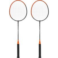 Badmintono rinkinys NILS NRZ005 Steel, 2 raketės ir dėklas