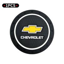BSQGD1 1/2pcs Non-slip Car Water Cup Rubber Mat For Chevrolet Spark Silverado Trailblazer Cruze Captiva Lacetti Aveo Auto Accessories