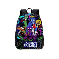 Rainbow Friends School Bag Primary School Bag Backpack Rainbow Friends Printed Backpack