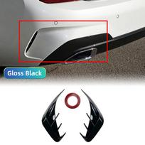 Car Rear Bumper Lip Spoiler For BMW 3 Series G20 M-Sport 320e 330e 318i 320i 325i 330i 340i 2019-2025 Air Vent Outlet Cover Trim