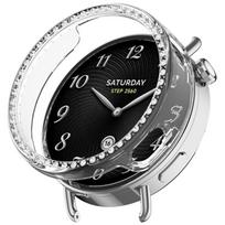 Bling PC Hollow Case for Xiaomi Mi Watch S4 41mm Smart Watch Diamond Crystal Hard Bumper for Xiaomi WatchS4 41mm  Accessorie Mi WatchS4 41mm skaidri