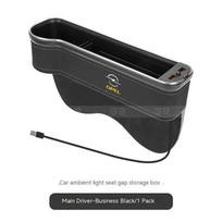 Opel OPCline ASTRA CORSA INSIGNIA MOKKA VECTRA ZAFIRA GTC Tigra Car Seat Gap Slot Storage Box With Atmosphere lamp USB Charging