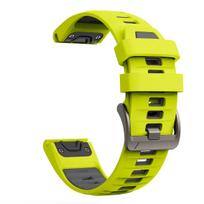 Oficialus 22/26 mm silikoninis dirželis Garmin Quatix 8/Forerunner 970 965 laikrodžiui, Instinct 3/Enduro 3/Descent Mk3i apyrankės dirželis 1PCS QuickFit 22mm