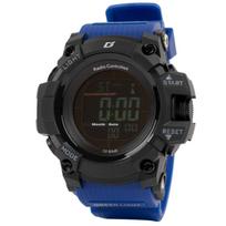 Digital Solar Black x [Arias] Radio-Controlled Watch, Men's, Blue, ADWW18107RCSOL-02 mėlyna