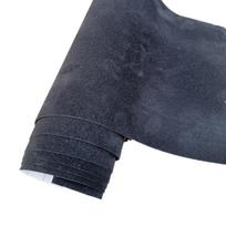 50*200cm Aukštos Kokybės Aksominis Suede Audinys Vinilinė Automobilio Plėvelė Lipdukas Juoda Raudona Lipni Aksominė medžiaga Plėvelė Automobilių Stiliui 15x100cm juoda