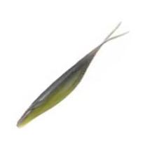 deps Sakamata Shad 6 Inch Soft Fishing Worm Watermelon Pro Blue, 6 Pieces