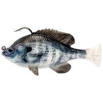 Savage Gear 3D Pulse Tail Bluegill White Gill Ideal for sea and other large 3-inch MS-WHGL (White Gill) - bass, bass, fish.