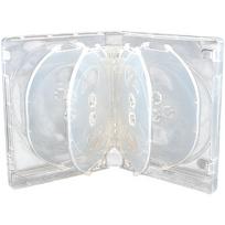 Holds Up To 10 Discs Plastic CD Case Compact Storage Solution balta