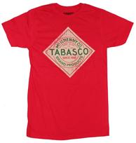 Tabasco Aštrus padažas Vyriški marškinėliai Klasikinis susidėvėjęs logotipas XXXXL beige