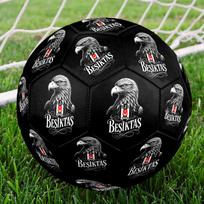 1 vnt. Beşiktaş gimnastikos klubo futbolo kamuolys, 5 dydžio, salės futbolo kamuolys, madingas, spalvingas, žaidimams kieme - Puikiai tinka sporto gerbėjams, dovanai HE9