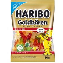 Haribo auksinis meškiukas 80g 10 maišelių