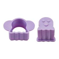 Helovino Cake Pop Formelių Rinkinys Moliūgo ir Vaiduoklio Formos Presas Kepiniams, Sausainiams, Saldainiams Maistinės Klasės Kepimo Cake Pop Rinkinys Ghost violetinė