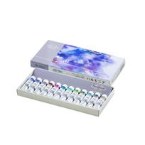 KUSAKABE Skaidrių akvarelinių dažų rinkinys Harmonia 10ml 12 spalvų (Nr. 4)