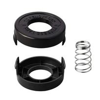 Ritės dangtelis 682378-02 Skirtas Black&Decker ST4500, ST1000, ST4000, ST4500 Vejapjovės rinkinio keitimas Su spyruokle