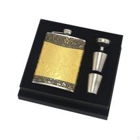 Bottle, Gift Set, Easy Clean Vodka Lightweight Wine Pocket Flasks for Fishing, A