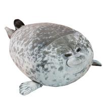 Karštas 20-60cm Gigantiškas ruonis Gyvas pilkas jūrų liūtas Vandens gyvūnas Minkšta pliušinė lėlė KARŠTAS INS Pliušinis žaislas Aukštos kokybės dovana
