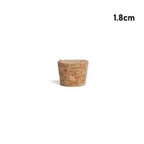 Wooden Wine Corks DIY Tapered Cork Plugs Sealing Cup Bottle Stopper Reusable Lab Test Tube Stopper Kettle Kitchen Accessories