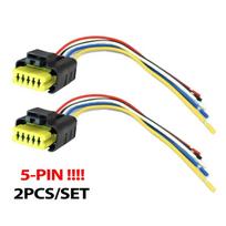 2PC For Peugeot Citroen 5-Pin Petrol Throttle Accelerator Pedal Position Sensor Plug Connector Wiring Harness Loom FOR 207 C3 C4