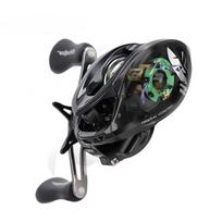 Portable Long-distance Casting Baitcasting Reel Baitcasting Fishing Reel Electric Magnetic Brake IDC Smart Chip 147G Light Carbon Frame Aluminum Spool Left Hand