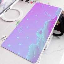 Space Mouse Pad Pc Rubber Mousepad Apoio De Pulso Teclado Mouse Mat Kawaii Cute Keyboard Pads Office Large Desk Protector Mat 30x60x0.2cm