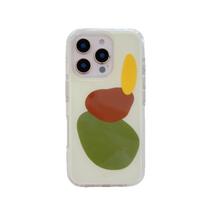 ins graffiti color block applies to iPhone16promax Apple 17pro mobile phone case 15 protective case 13/14 women iPhone17promax