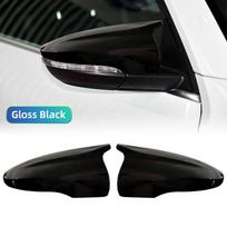 OX Horn Style Car Mirror Cover Car Rearview For VW JETTA MK6 Passat B7 Scirocco Beetle CC Eos Side Door Mirror Caps Replacement