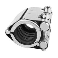 B97A-Pipe Repair Clamp Leak Sealer,Emergency Pipe Repair Kit For Plastic And Metal Pipes 3/4 Inch(26-29Mm) Silver B white