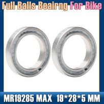 MR19285-2RS Bearing 19*28*5 mm 2Pcs ABEC-3 19285 RS For Fulcrum Bicycle Hub Front Rear Hubs Wheel 19 28 5 Ball Bearings