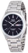 Citizen Q&Q H010-202 Men's Solar Analog Watch, 10 Bar Water Resistant, Black juoda