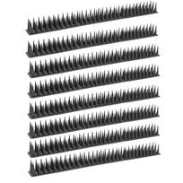 8/12 vnt. Vandeniui atspari paukščių dygliuota juosta, apsauganti nuo laipiojimo, balandžių atbaidymo dygliukai Langams, Stogui 8pcs