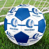 1 vnt. K.A.A. Vaikų futbolo kamuolys, 5 dydžio, salės futbolo kamuolys, madingas, spalvingas, žaidimams kieme - Puiki dovana sporto gerbėjams HE64 blue