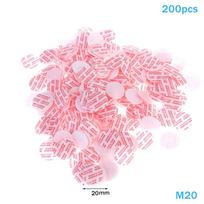 100Pcs/Pack Self Adhesive Pressure Sensitive Cap Liners Tamper Proof Leakproof Seals For Industrial Bottle Caps
