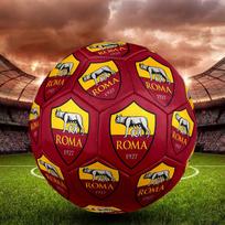 Roma Italija-1 Salės futbolo kamuolys Spalvingas Visų amžių Mašininis siuvimas PVC Paruoštas varžyboms Patvarus Aukšto atšokimo DYDIS 5 Futbolas. yellow