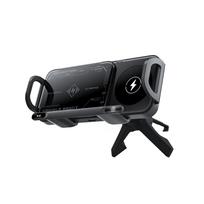 Car Wireless Charger Dual Coil Fold Screen Car Fast Charging Stand for Samsung Galaxy Z Fold 6 Flip 3 Air Vent Car Phone Holder