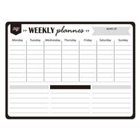 Whiteboard Magnetic Calendars For Refrigerator Family Notepad Daily Planner