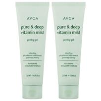 Pure & Deep Vitamin Hypoallergenic Peeling Gel 120ml x 2