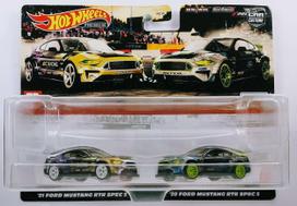 Hot Wheels Premium Ford Mustang RTR SPEC 5 HCY71 2-Pack [Ages 3+]