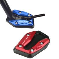FOR MT25 MT-25 2021-2024 Motorcycle Kickstand Foot Side Stand Extension raudona
