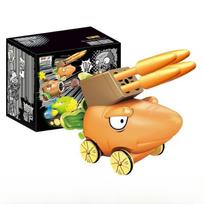 Plants Vs Zombies Toy Car With Shooting Action For Kids And Collectors Carrot Car