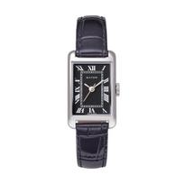 Authorized Dealer Matow Watch MW004005 Noir Square Silver Black Leather Strap [MATOW] Women's [Tsuki Oborozuki]