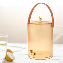Beverage Dispenser with Faucet Water Pitcher Tap Equipped Sturdy Beverage Barrel for Table Lemonade Iced Juice Kitchen Home