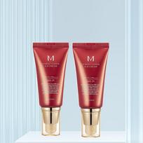 2Pcs 50ml MISSHA M BB Cream #21 Light Beige,Korean Cosmetics 21# šviesiai smėlio spalvos