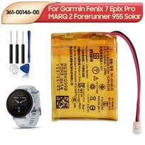 Įkraunama ličio baterija, skirta Garmin Fenix 7 Epix Pro MARQ Gen 2 MARQ 2 Forerunner 955 Solar 361-00146-00 išmaniajam laikrodžiui 342mAh