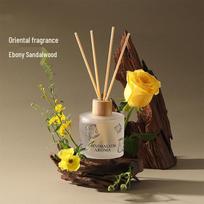 Luxury Rattan Aroma Diffuser for Fresh, Long-Lasting Scent in Hotel Rooms, Toilets, and Bedrooms 200ML