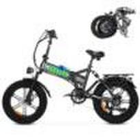 25KM/H High Speed Electric Fat Bike 35-50KM Mileage Dual Suspension E Bike With EU Warehouse Ready To Ship 15AH