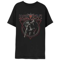 Bon Jovi Triangle Overlap Black Shirt SXXL Tshirt Official Rock Band T-shirt XXXL
