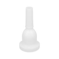 White Tenor Horn Mouthpiece ABS ABS Plastic Mouthpiece Wind Instrument Mouthpiece  For Tenor