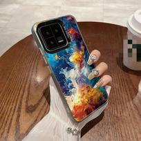 Prabangus marmurinis dėklas, skirtas iPhone 16 Samsung A55 A35 M35 S24 FE Xiaomi Redmi Note 13 Pro 14C Huawei Honor 200 smūgiams atsparus telefono buferio dangtelis nuo įbrėžimų Samsung A54 5G