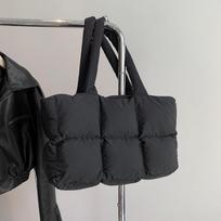 Padded Quilted Tote Bag for Women Fashion Oversized Shoulder Handbag with Wide Handles ruda